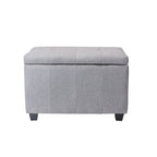 Porthos Home Vivi Fabric Flip Top Storage Bench