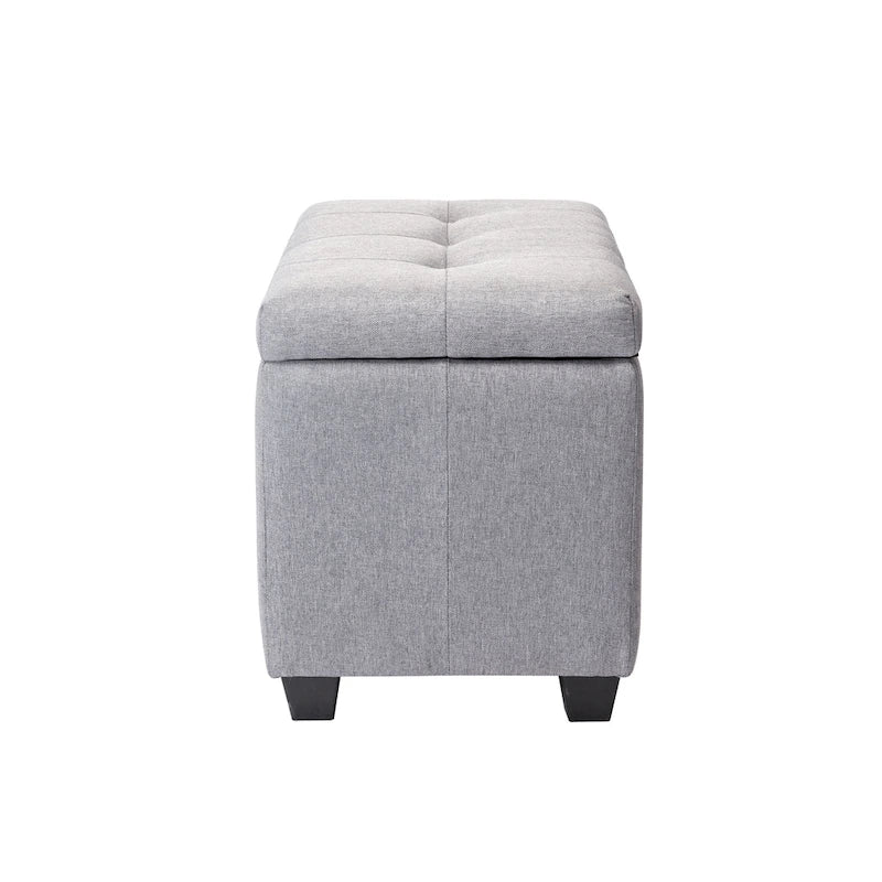 Porthos Home Vivi Fabric Flip Top Storage Bench