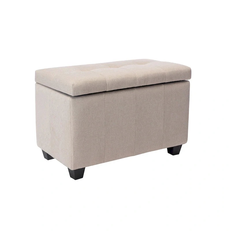 Porthos Home Vivi Fabric Flip Top Storage Bench