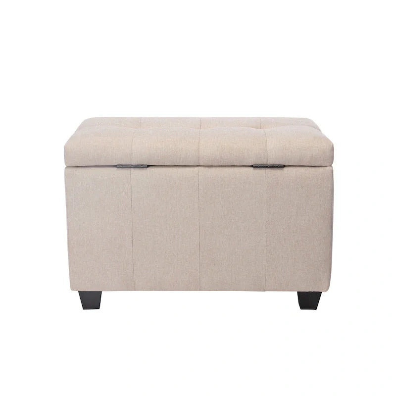 Porthos Home Vivi Fabric Flip Top Storage Bench