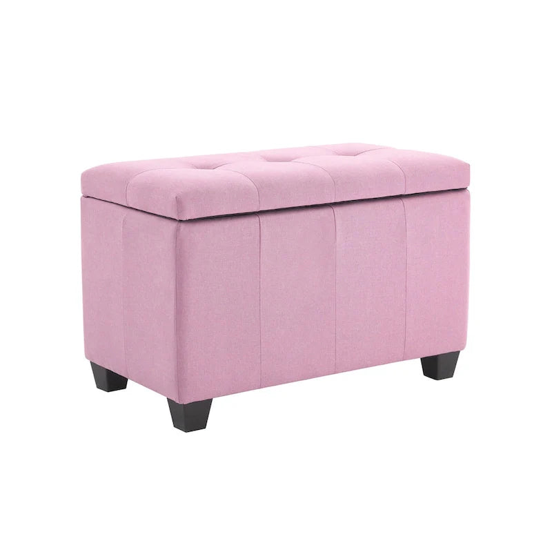 Porthos Home Vivi Fabric Flip Top Storage Bench