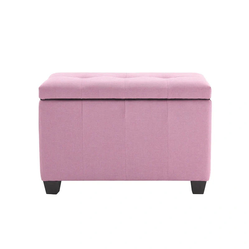 Porthos Home Vivi Fabric Flip Top Storage Bench