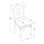 East West Furniture Table Set Consist of an Oval Table with Butterfly Leaf and Dining Chairs (Chair Seat Type Options)