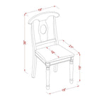 East West Furniture Table Set Consist of an Oval Table with Butterfly Leaf and Dining Chairs (Chair Seat Type Options)