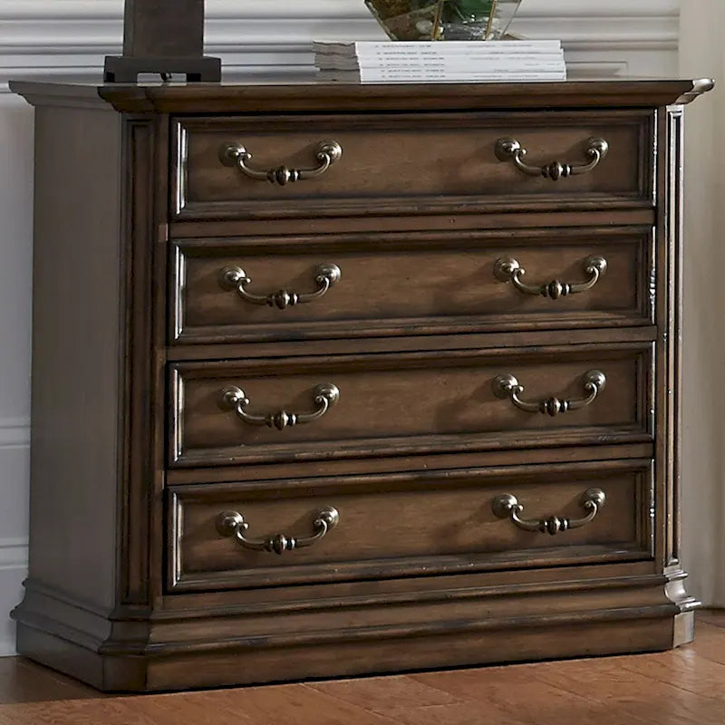 Amelia Antique Toffee Lateral File