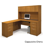 Kit scrivania workstation a L con 6 cassetti Bestar Embassy