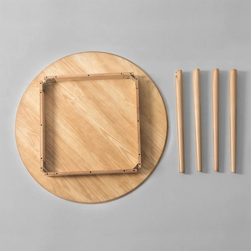 Tavolo da pranzo in legno Priage by ZINUS 42 Mid-Century - Marrone