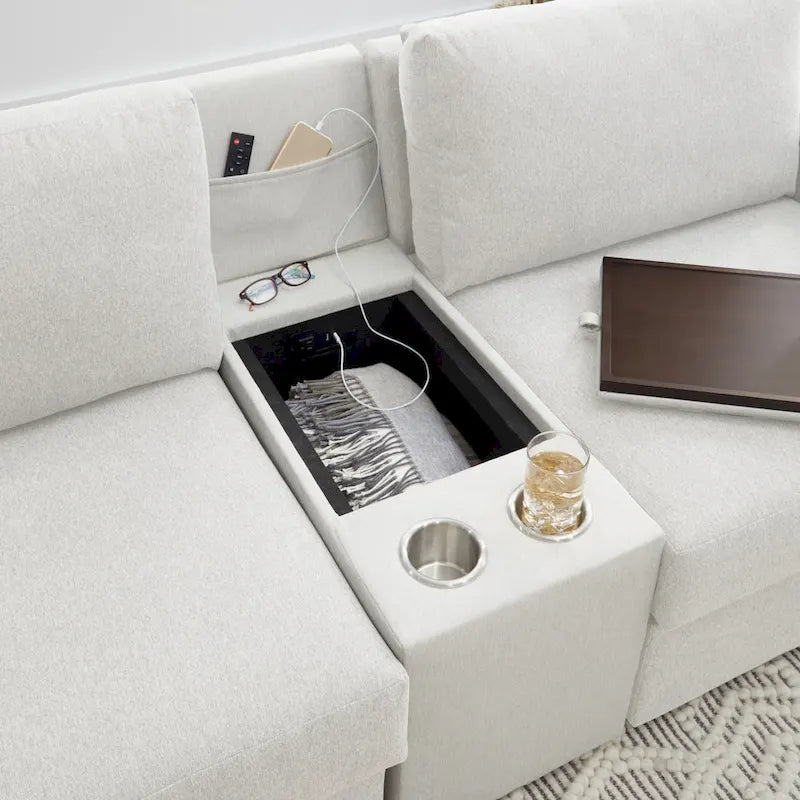 Flex Storage Smart Hub for Flex Sectional - 15 x 30 x 37