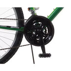 Titan Trail 21-speed Suspension Women's Mountain Bike, 17-Inch Frame, Green and Dark Green