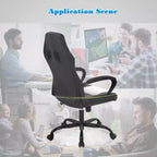 FDW Sedia da Ufficio Sedia da Gaming per PC Sedia da Scrivania Economica in Pelle PU Sedia da Computer Direzionale con Supporto Lombare per Donne e Uomini