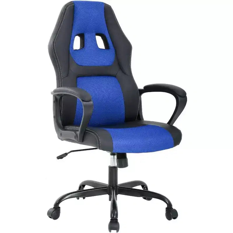 FDW Sedia da Ufficio Sedia da Gaming per PC Sedia da Scrivania Economica in Pelle PU Sedia da Computer Direzionale con Supporto Lombare per Donne e Uomini