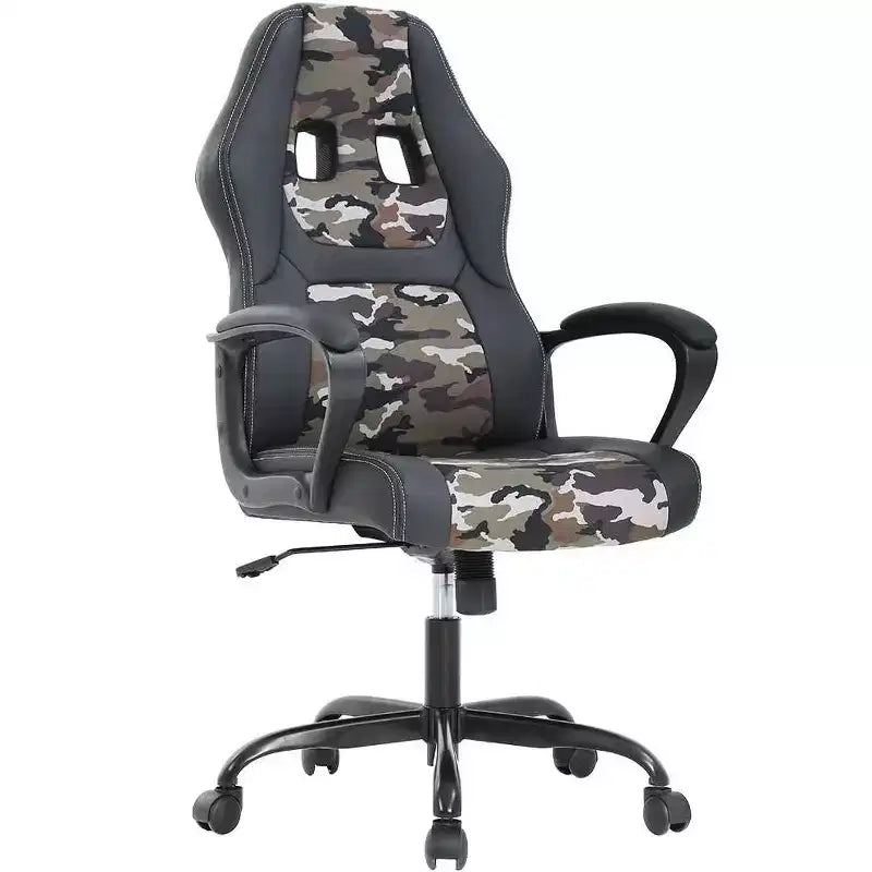 FDW Sedia da Ufficio Sedia da Gaming per PC Sedia da Scrivania Economica in Pelle PU Sedia da Computer Direzionale con Supporto Lombare per Donne e Uomini