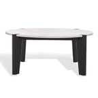 SAFAVIEH Couture Sarma Marble Top Round Coffee Table - 40 In. W x 40 In. D x 16 In. H - 40W x 40D x 16H