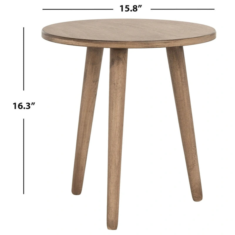 SAFAVIEH Hildetraud Tavolino rotondo - 16Lx16Px16A