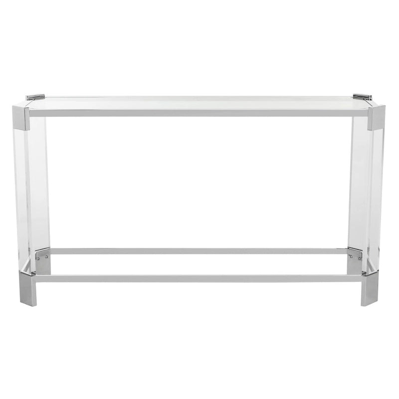 SAFAVIEH Couture orveig Acrylic Console Table - 52 W x 15 L x 29 H - 52Wx15Dx29H