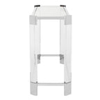 SAFAVIEH Couture orveig Acrylic Console Table - 52 W x 15 L x 29 H - 52Wx15Dx29H