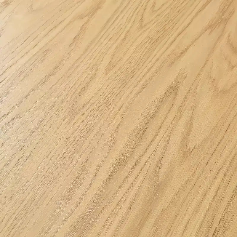 Dovelina Tavolo da pranzo rotondo Mid-Century in legno Tavolo da cucina per 4 persone - Legno naturale