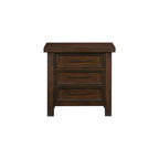 Salma 5 Piece Brown Modern Storage Sleigh Platform Bedroom Set