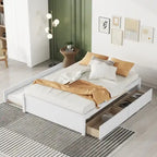 Full Bed with Two Drawers