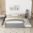 Letto matrimoniale con due cassetti