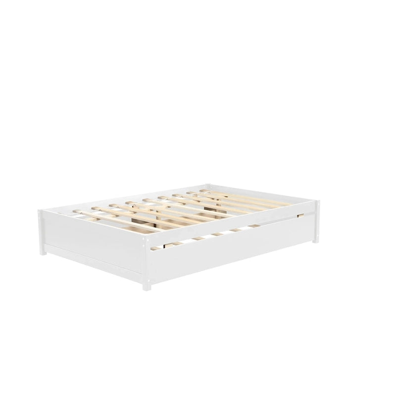 Letto matrimoniale con due cassetti