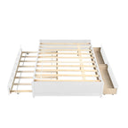 Letto matrimoniale con due cassetti