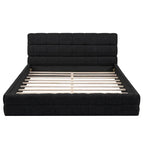 Queen Size Upholstered Platform Bed For Bedroom