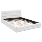 Queen Size Upholstered Platform Bed For Bedroom