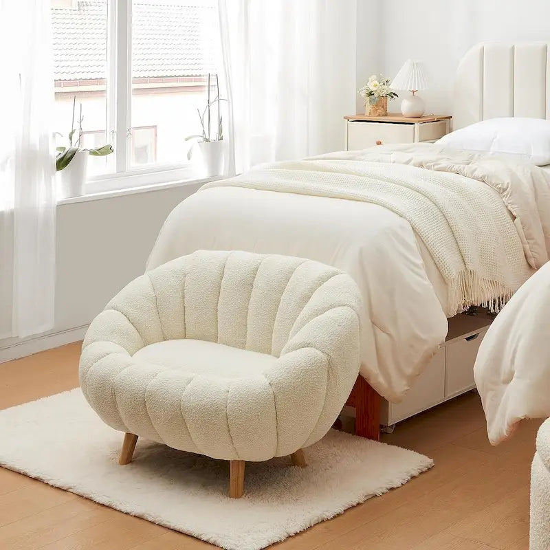 Pumpkin Sofa by Dorm Haul