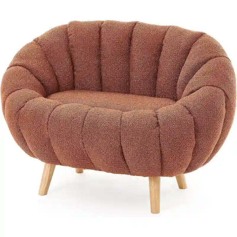 Pumpkin Sofa by Dorm Haul