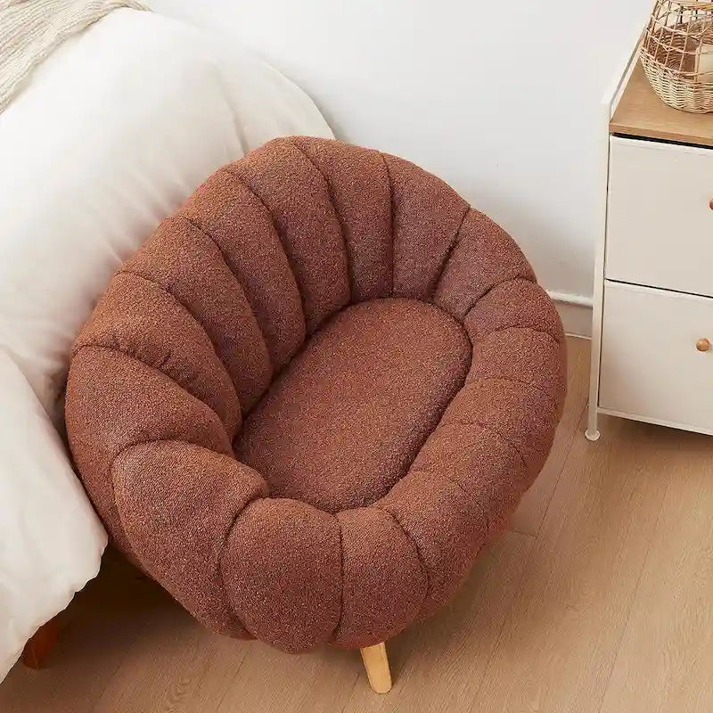 Pumpkin Sofa by Dorm Haul