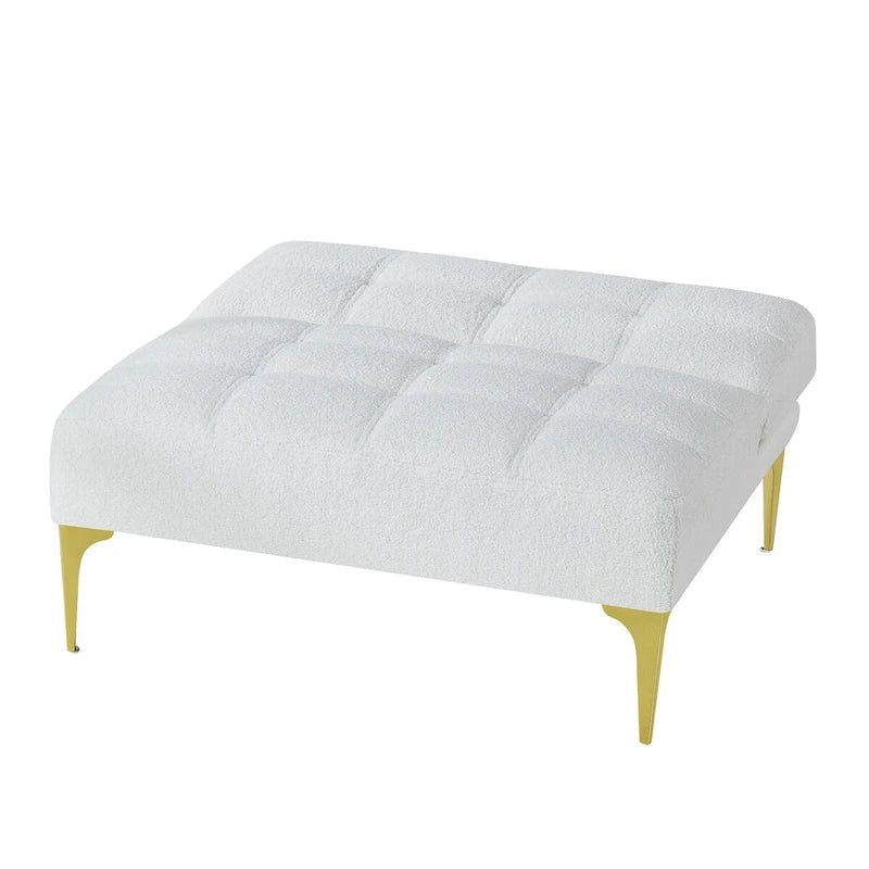 Convertible Sofa Bed Futon with Solid Wood Legs Linen Fabric Musterd Green