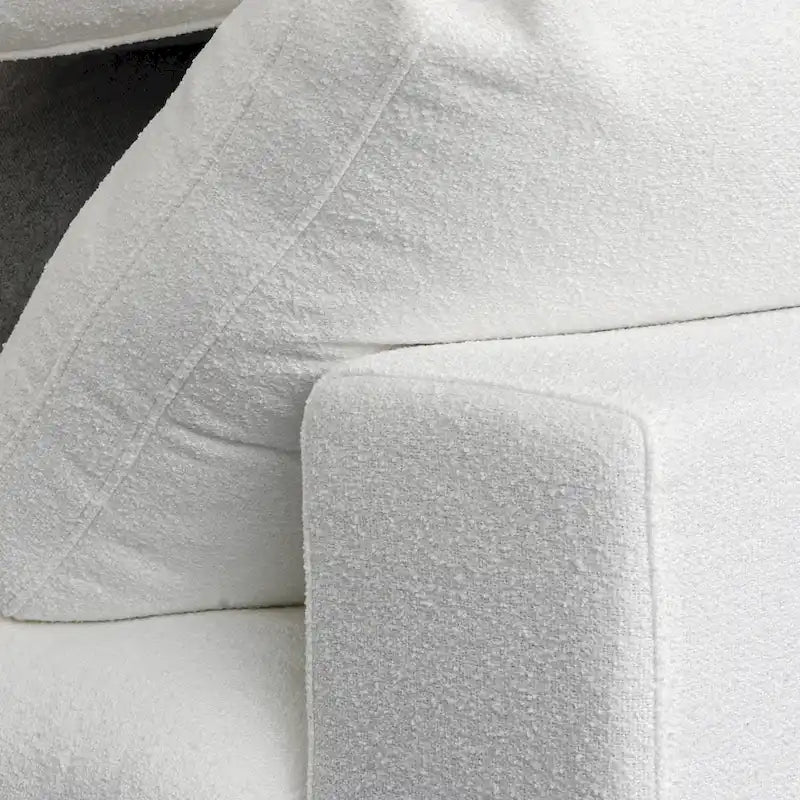 Commix Down Filled Corner Sectional Sofa 5-seats Couch with Ottoman