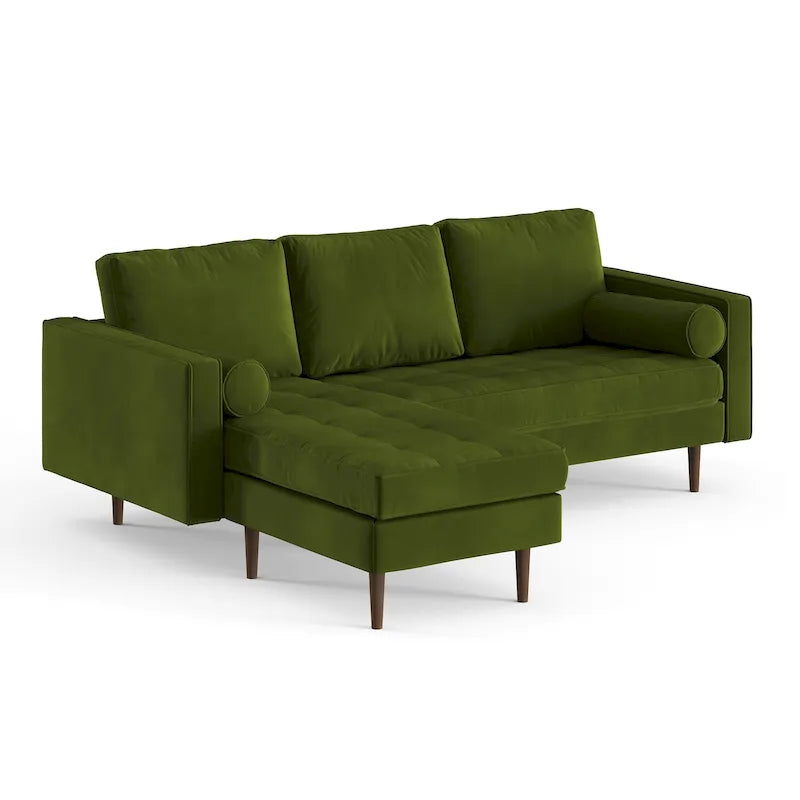 Bloomfield Performance Velvet Reversible Sectional