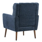 Modern Accent Chair,Chenille Arm Chairs for Living Room,Comfy Soft Padded Lounge Chair in Small Space, Bedroom