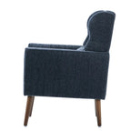 Modern Accent Chair,Chenille Arm Chairs for Living Room,Comfy Soft Padded Lounge Chair in Small Space, Bedroom