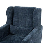 Modern Accent Chair,Chenille Arm Chairs for Living Room,Comfy Soft Padded Lounge Chair in Small Space, Bedroom