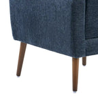 Modern Accent Chair,Chenille Arm Chairs for Living Room,Comfy Soft Padded Lounge Chair in Small Space, Bedroom