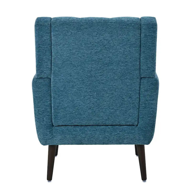 Modern Accent Chair,Chenille Arm Chairs for Living Room,Comfy Soft Padded Lounge Chair in Small Space, Bedroom
