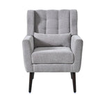 Modern Accent Chair,Chenille Arm Chairs for Living Room,Comfy Soft Padded Lounge Chair in Small Space, Bedroom