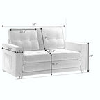 Divano a 3 ante, divano letto convertibile futon