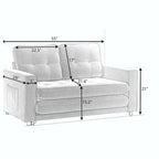 Divano a 3 ante, divano letto convertibile futon