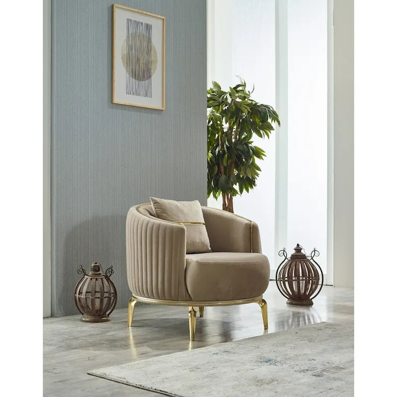 Araceli 2-Pieces One Sofa One Chair Living Room Set