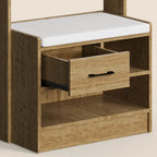 Hall Tree 44.5 Wide with Bench and Shoe Storage