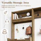 Hall Tree 44.5 Wide with Bench and Shoe Storage