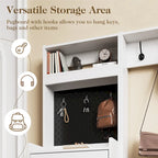 Hall Tree 44.5 Wide with Bench and Shoe Storage
