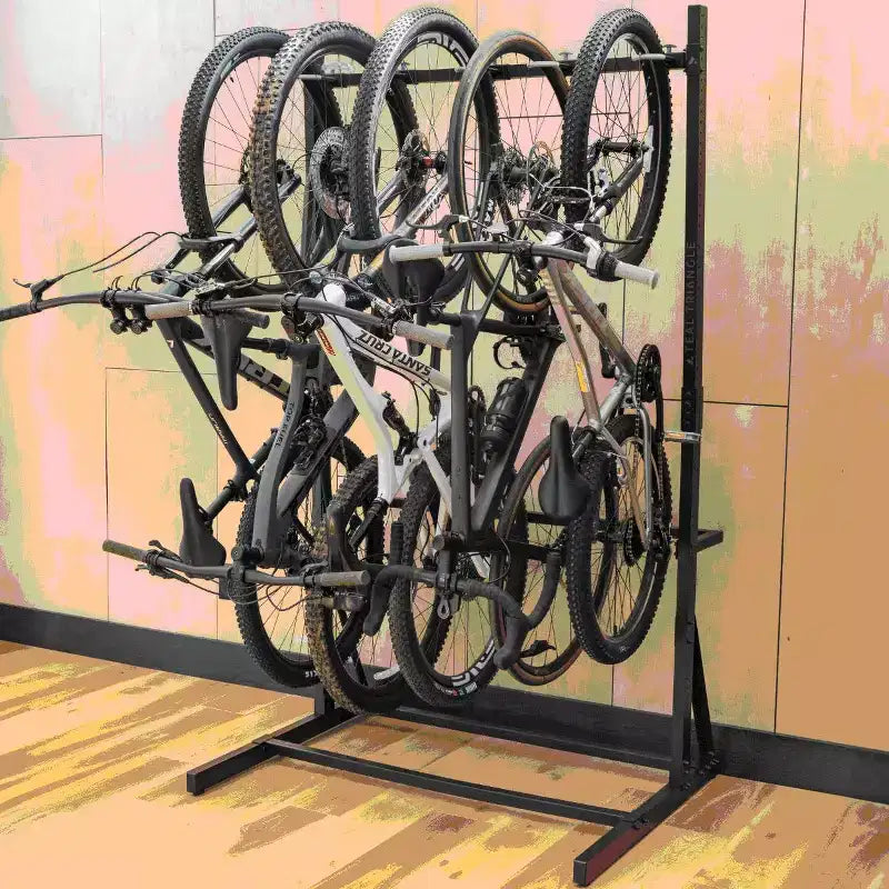 Bici G Autoportante a Triangolo Verde-Azzurro | Contiene 5 Bici