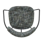 Sedia con braccioli in tessuto Alivia, (Set di 2)