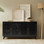 Credenza Alexis Contemporary 58Wide con gambe in legno massello di HULALA HOME