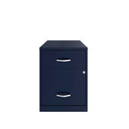 Space Solutions 18 Deep 2 Drawer Letter Width Vertical File Cabinet with Accessory Drawer